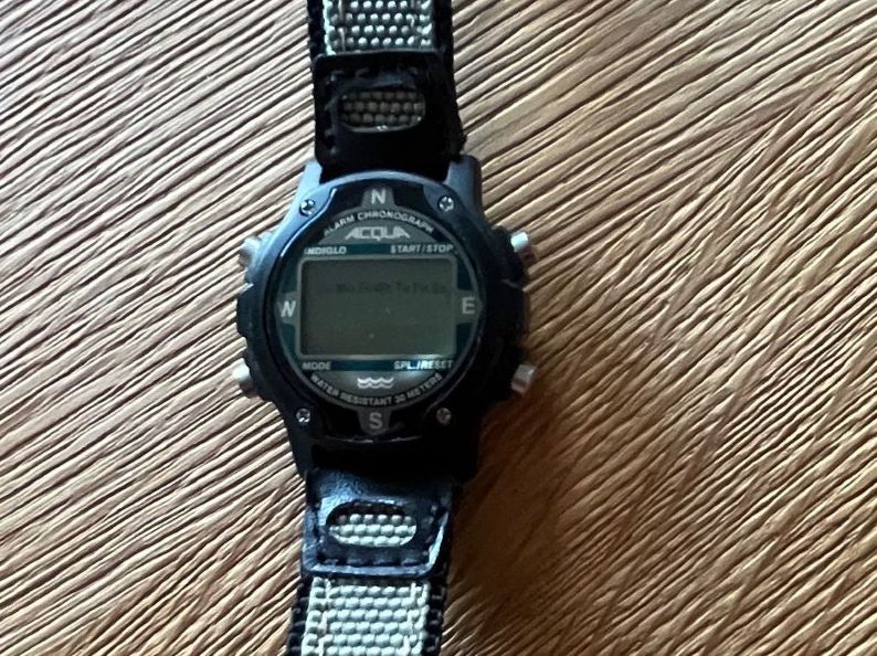 Orologi: Armbanduhr /// Aqua Indiglo – Usato da Brittnau venduto da Zofigerin 3