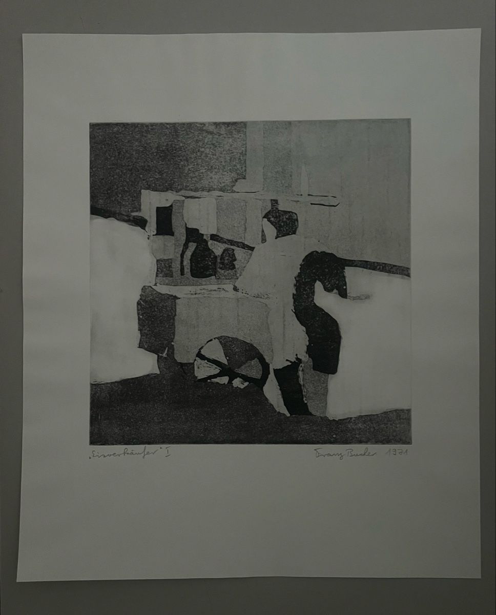 Grafica & Litografie: Franz Bucher, handsigniert – Usato da Rain venduto da Pic-Ass