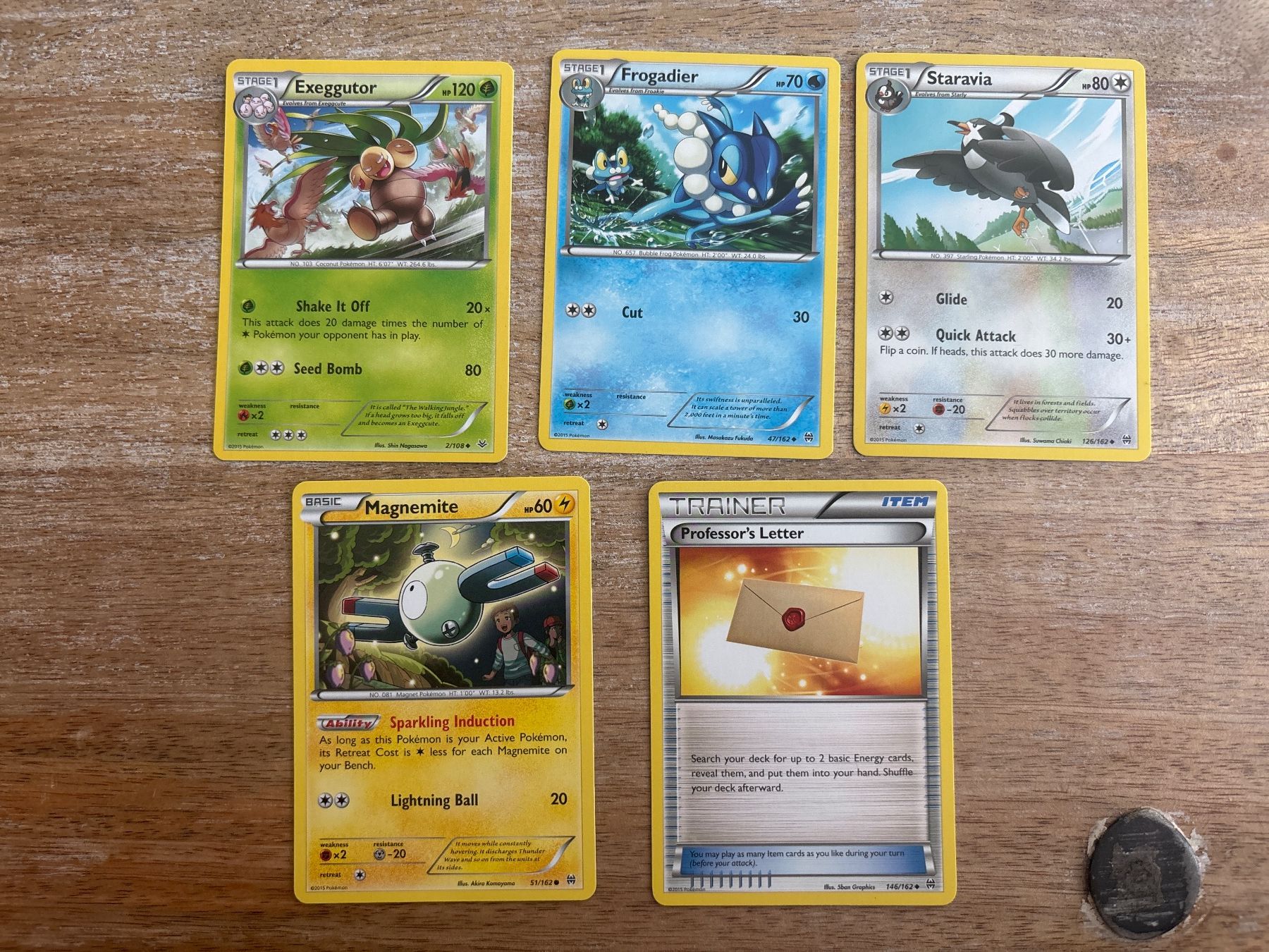 Pokémon Carte collezionabili: Pokemon Cards 2015 Mix – Usato da Steinmaur venduto da BobsCards