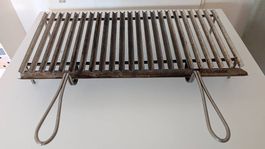 OMPAGRILL Grillrost mit Fettrückgewinnungssystem 75 x 35 cm