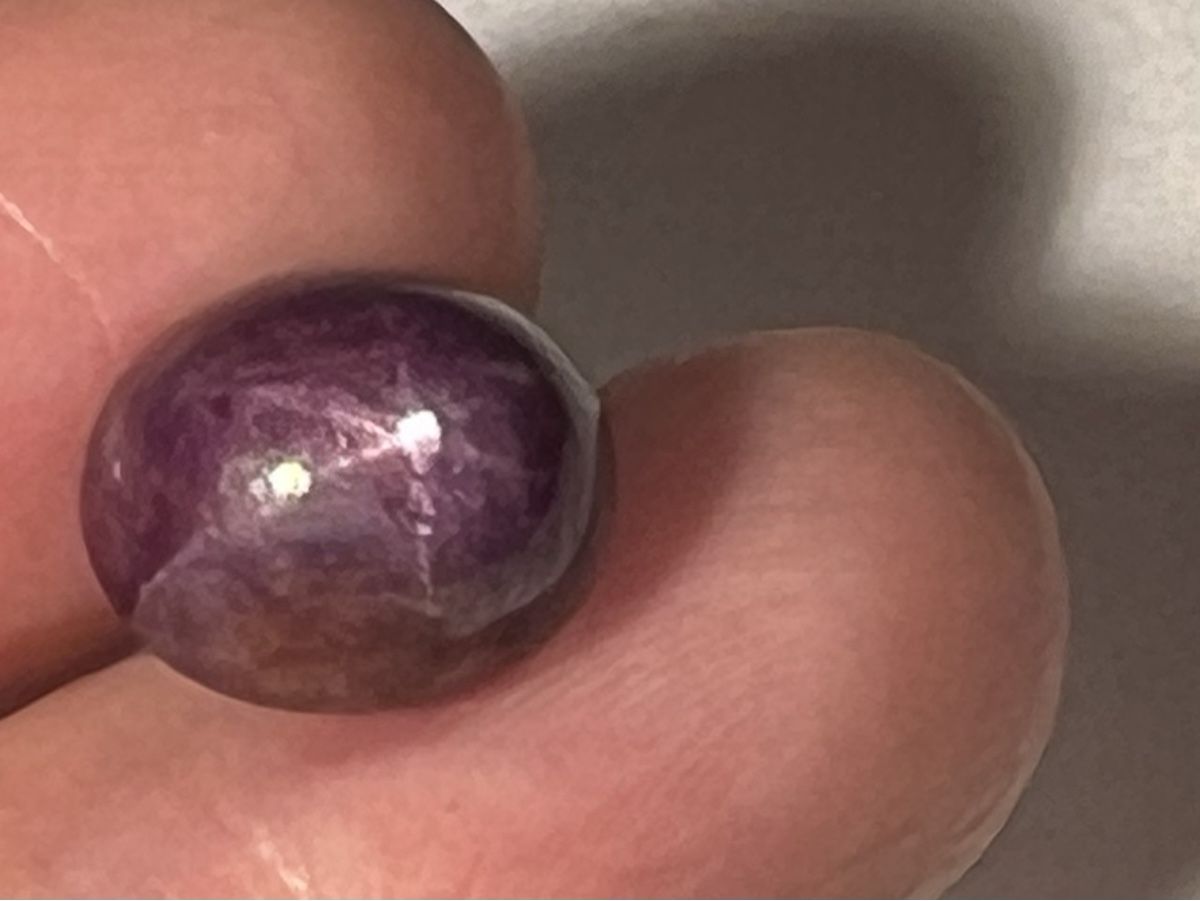 Edelsteine: Rubis Etoilé Naturel Cabochon, Inde, 10ct – Neu (gemäss Beschreibung) aus Genève von DELIRBEADS 1