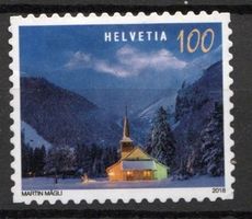 2018 - Sondermarken "Weihnachten" - Kirche Kandersteg