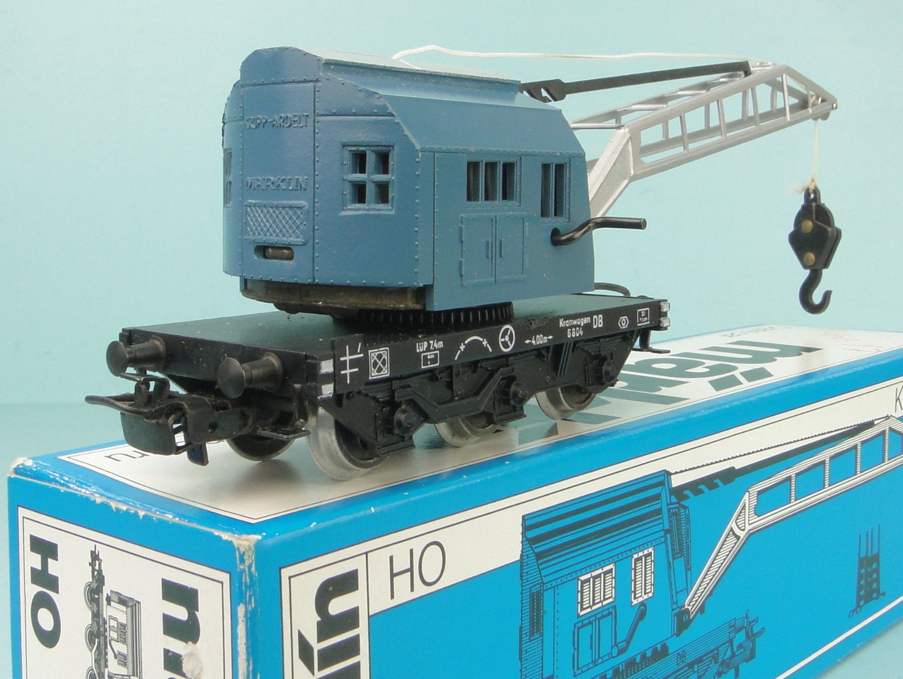 Märklin Modellini di ferrovie: Märklin 4611 Kran, Neuwertig – Usato da Bülach venduto da cann11 4