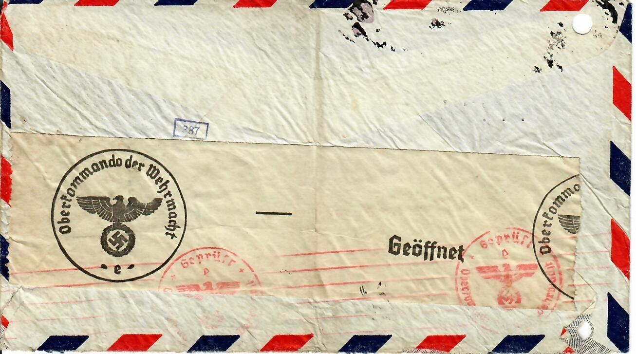 Tous les timbres: USA Zensur 1941 – D'occasion à Hochdorf par Ziegel-16 1