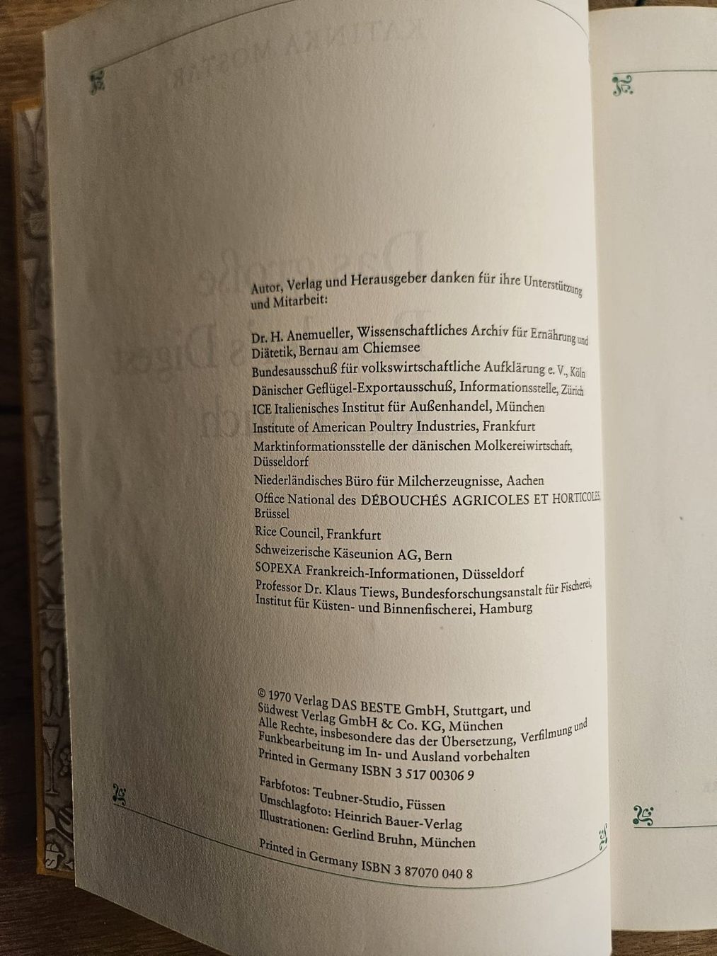 Libri: Antikes Kochbuch: Das grosse Reader’s Digest Kochbuch 1970 – Usato da Birr venduto da DisDas 3