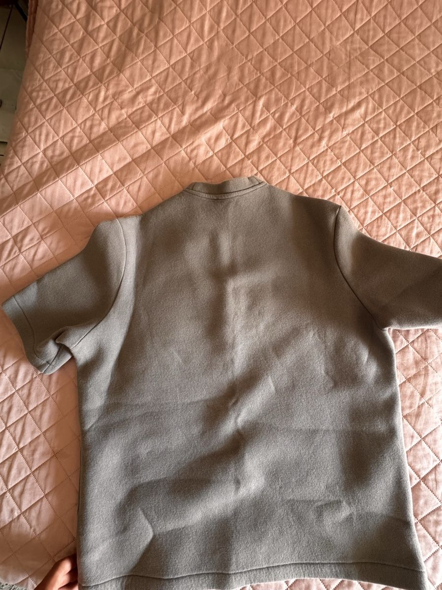 Cos Polo-Shirts: COS Pullover Grau Kurzarm Reissverschluss Groesse L – Gebraucht aus Biel/Bienne von pas_52xw 2