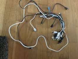 10 Ladekabel USB A auf Micro USB