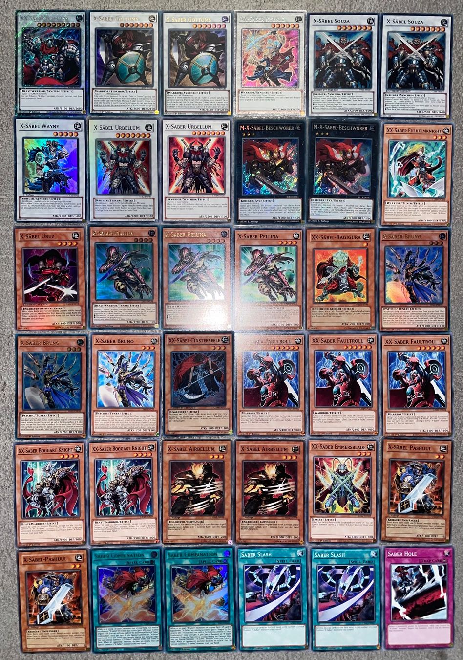 Yugioh Sammelbilder & Trading cards: YuGiOh X Säbel Deck – Neu (gemäss Beschreibung) aus Altstätten SG von ChangeMaker