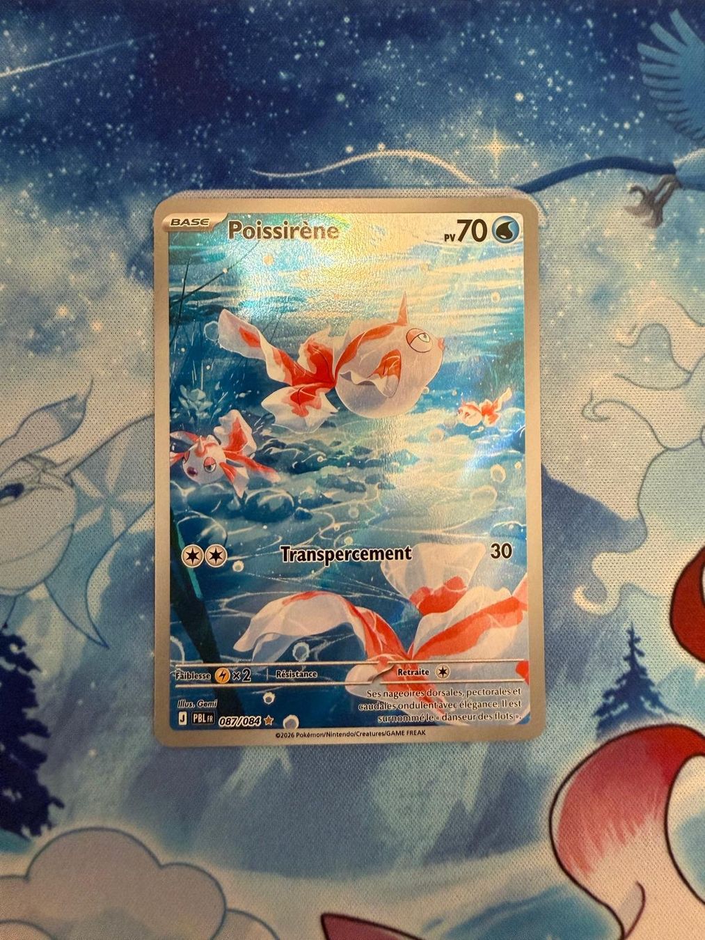 Pokémon Cartes à collectionner: Poissirène AR - PBL 087 FR – Neuf (Voir description) à Courgenay par ScamBoxOff