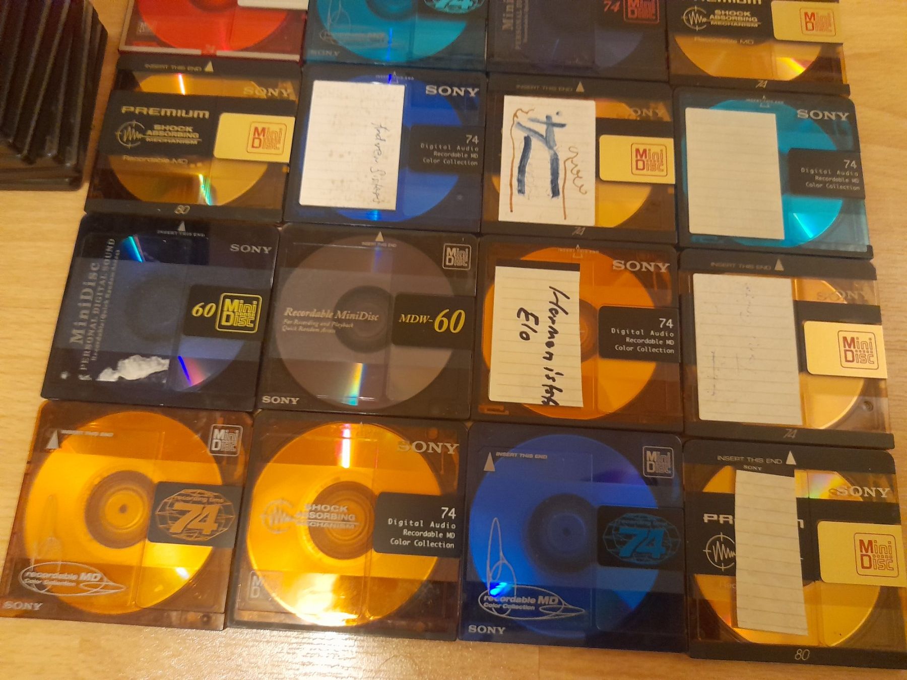 Sony Minidisc: 32 Sony Mini Disc (bespielt) – Gebraucht aus Lustmühle von chevi03 2