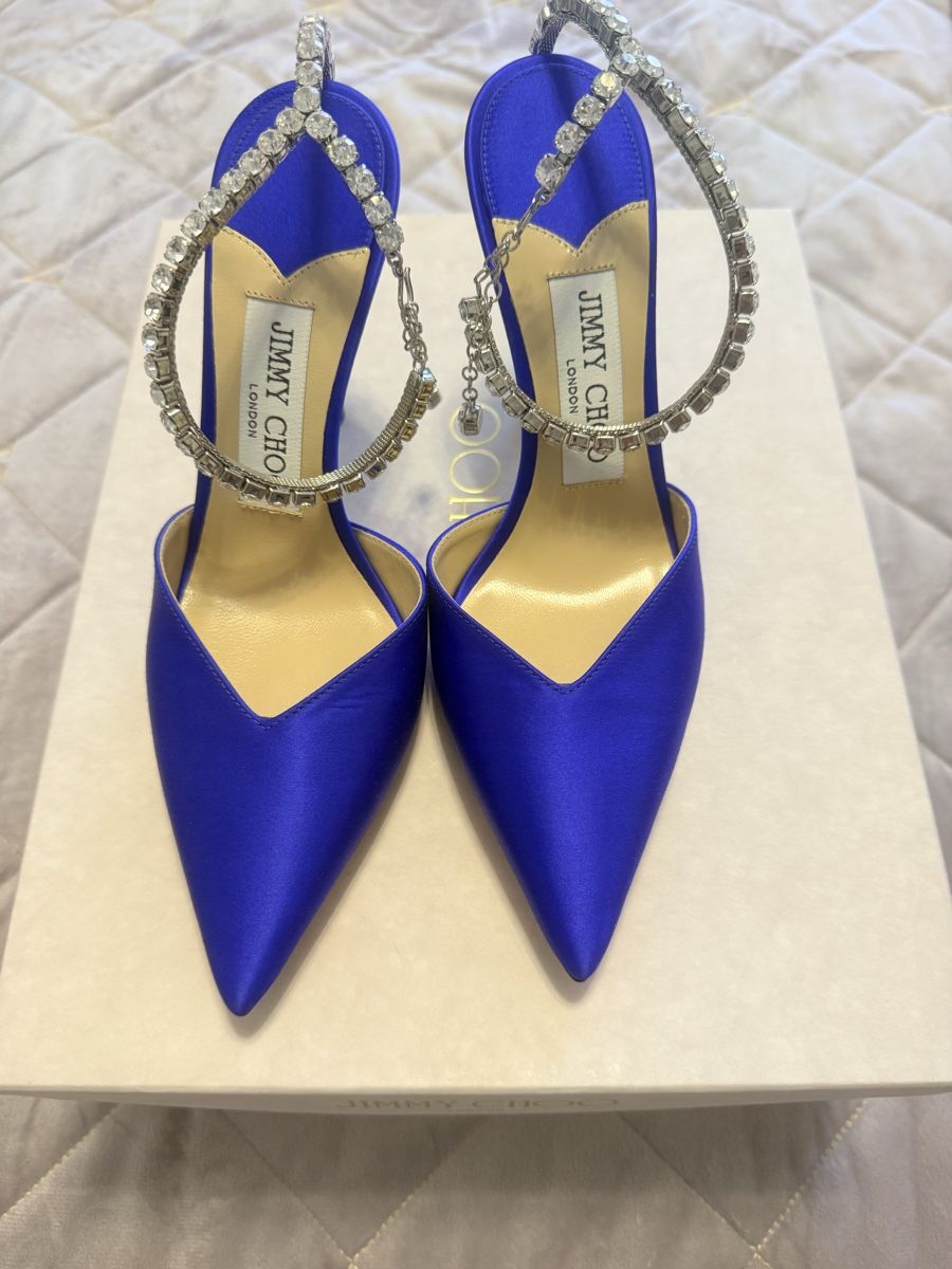 Jimmy Choo Scarpe da donna: Jimmy Choo Saeda 100 never worn – Nuovo e nell'imballaggio originale da Genève venduto da iri_f78b