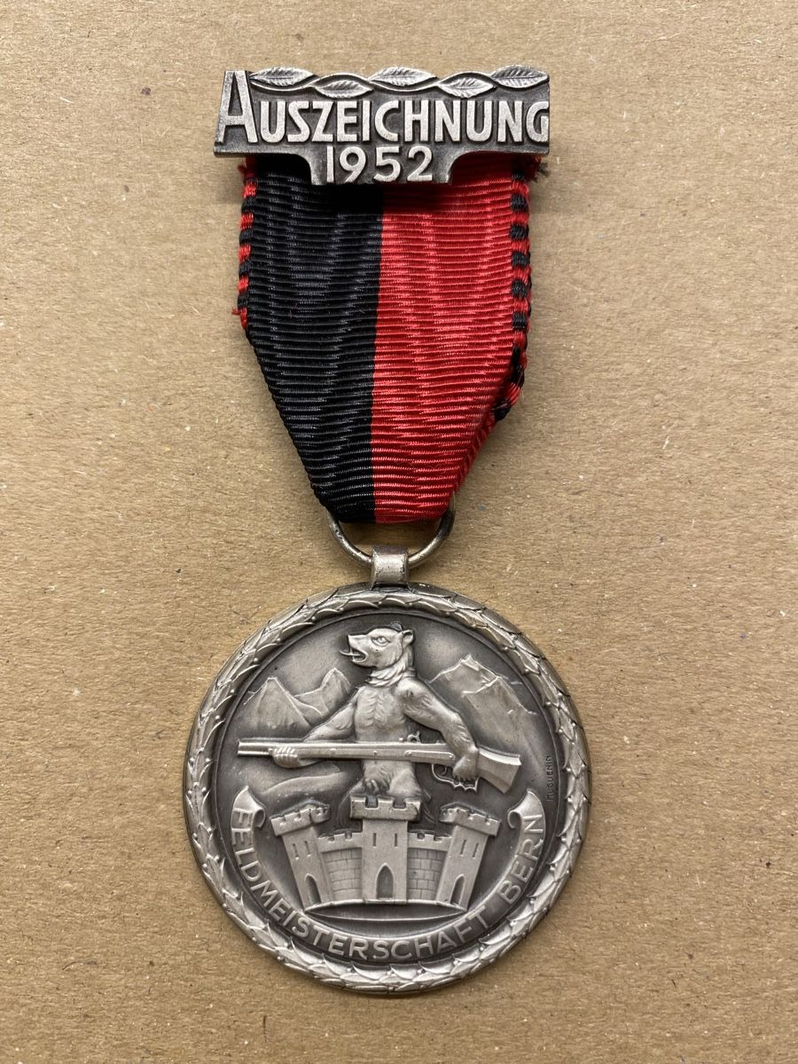 Medaglie: Feldmeisterschaft Bern 1952 – Usato da Nusshof venduto da Cardinal7