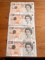 Bank of England 4 Banknoten
