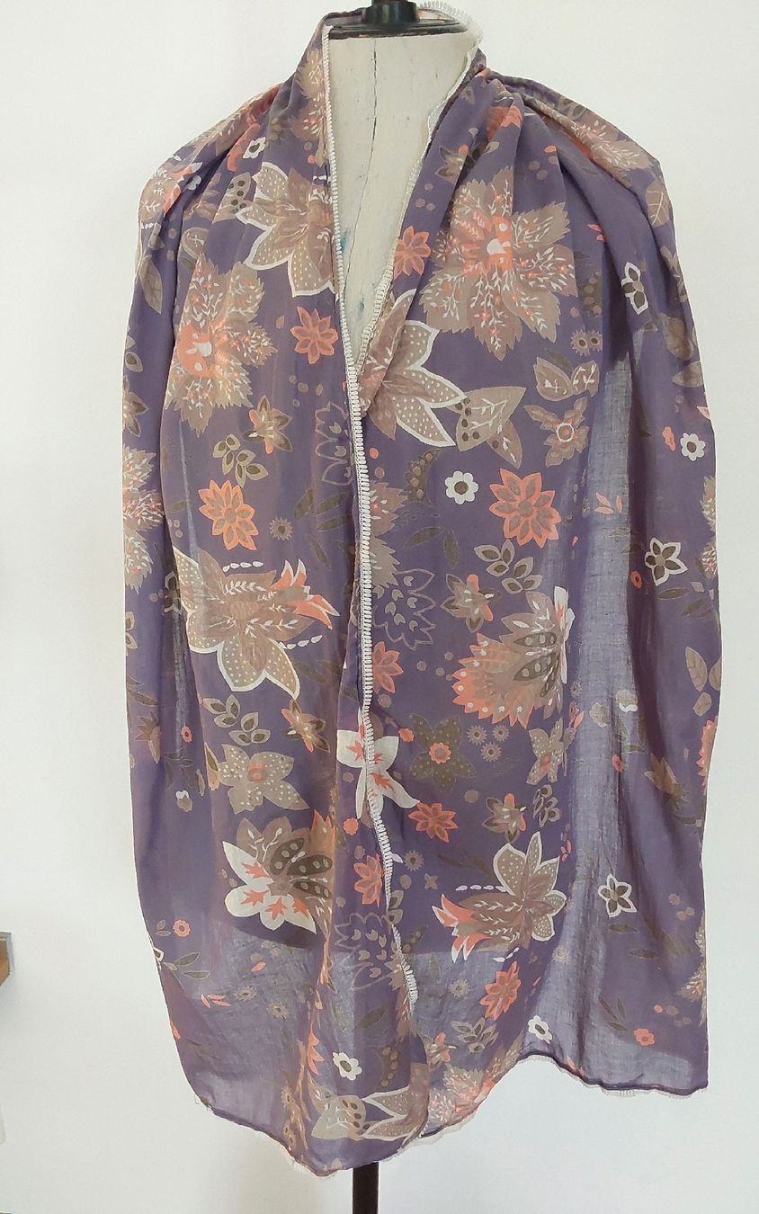 Foulard & Sciarpe: Schal Foulard Baumwolle – Nuovo (secondo la descrizione) da Köniz venduto da scopello12 1