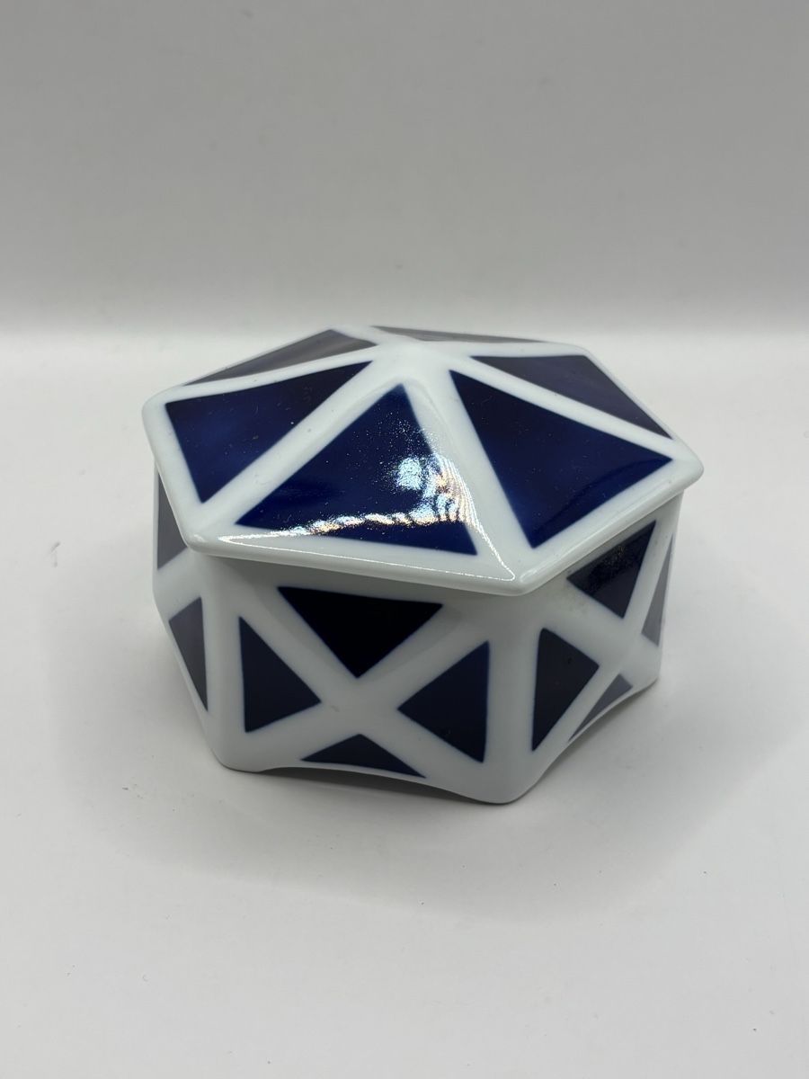 Altro in Decorazioni & Accessori: Sargadelos Hexagon Schmuckdose mit Deckel – Usato da Genève venduto da sho_67qj 1