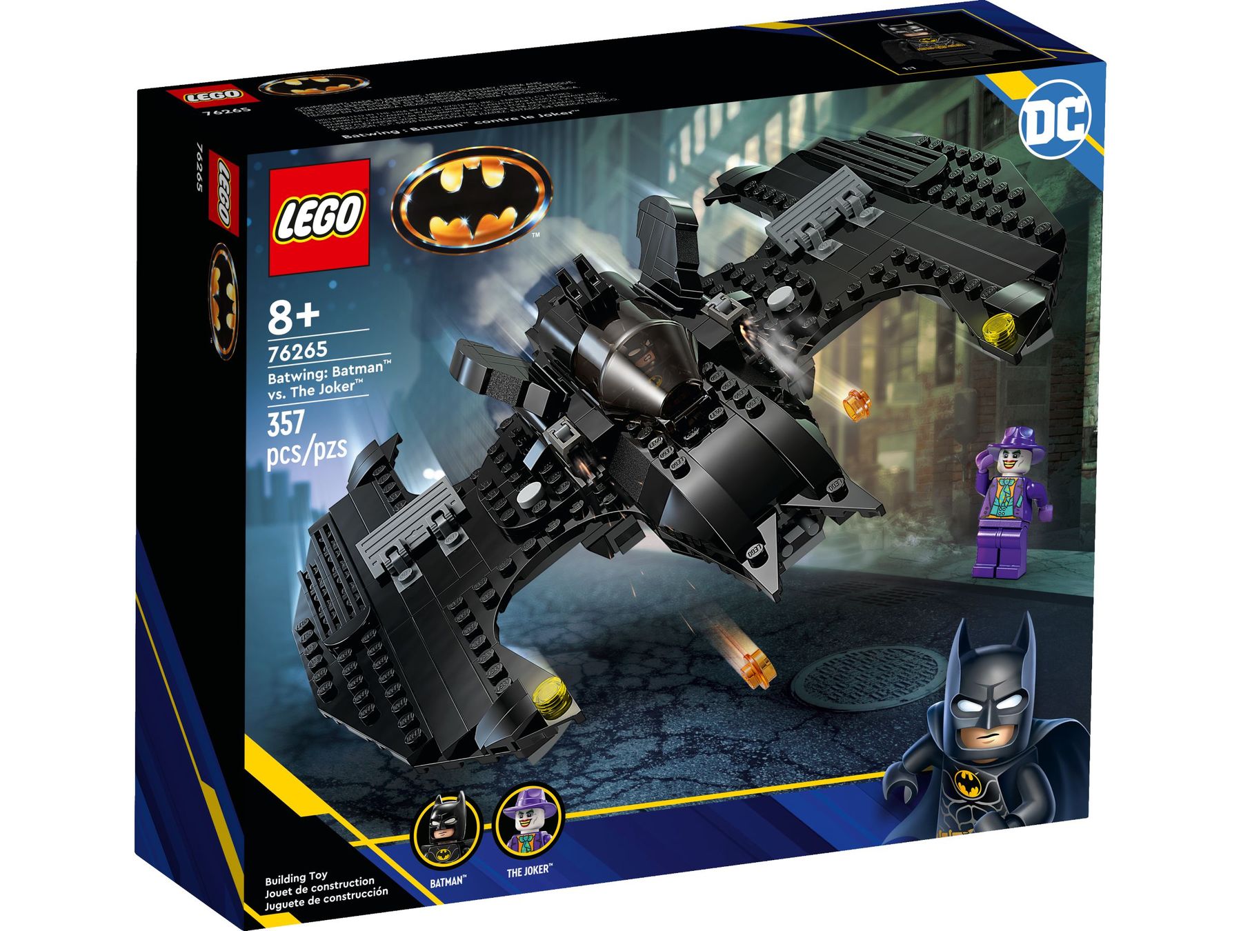 Lego Kit di costruzioni: 76265 Batwing: Batman vs. Joker – Nuovo e nell'imballaggio originale da St. Gallen venduto da brickli