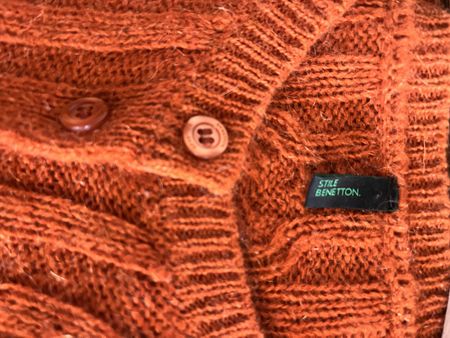 Benetton Strickjacke, Cardigan, XS