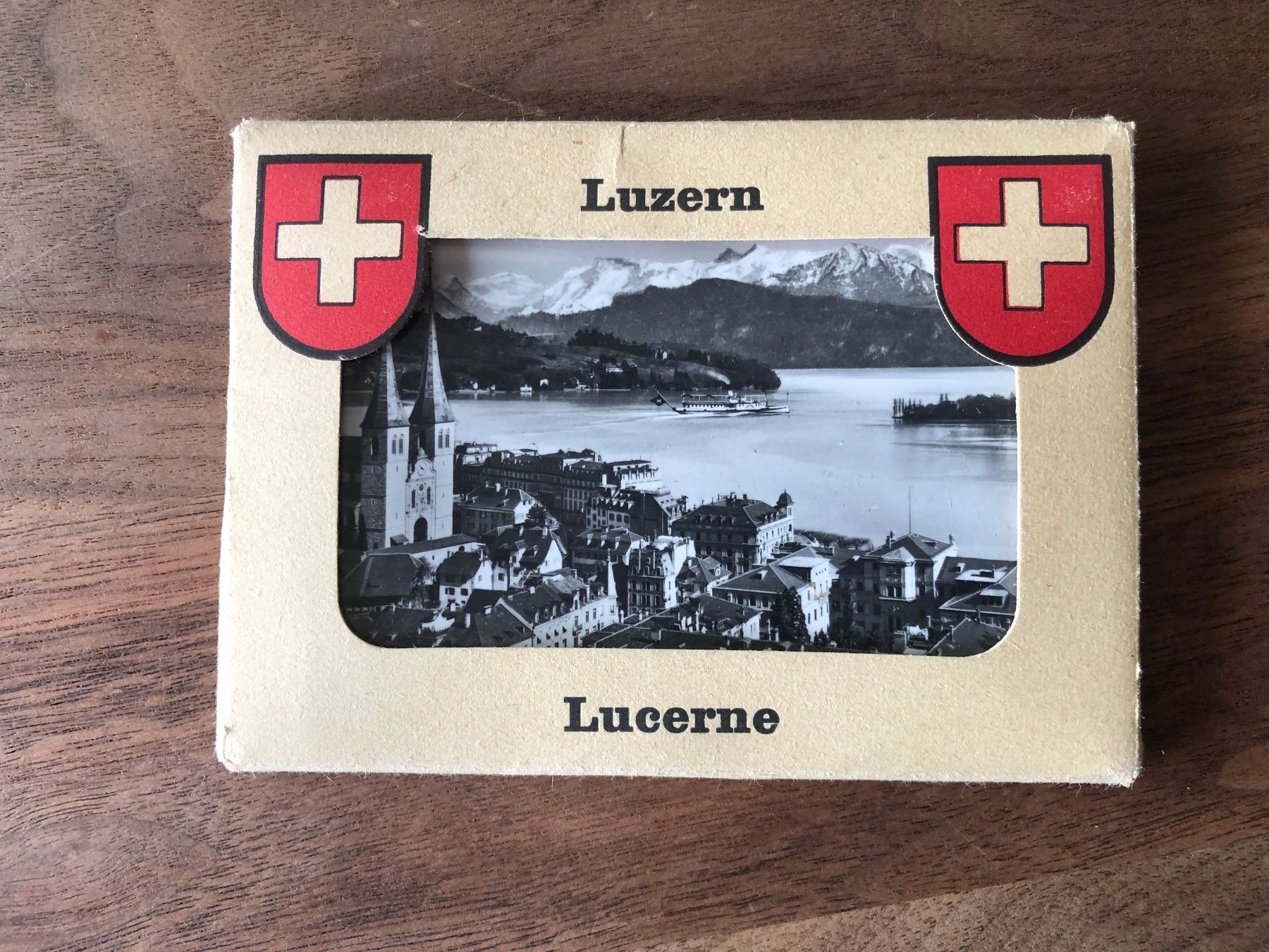Cartoline postali: 10 alte Postkarten Luzern , Kleinformat 9x7 cm – Usato da Schötz venduto da Odpa