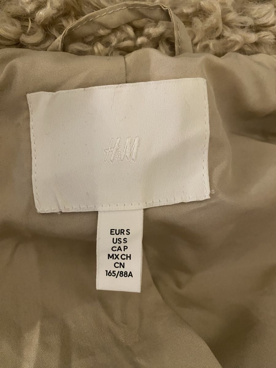 H&M Cappotti: H &M Teddy Mantel beige Gr S – Usato da Schönenberg ZH venduto da Pfupfli1 3