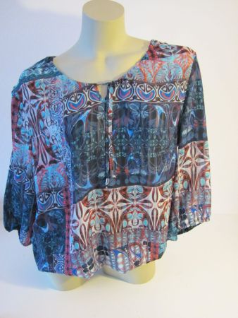 Sommerliche Damen Bluse, Gr. 40Top Zustand