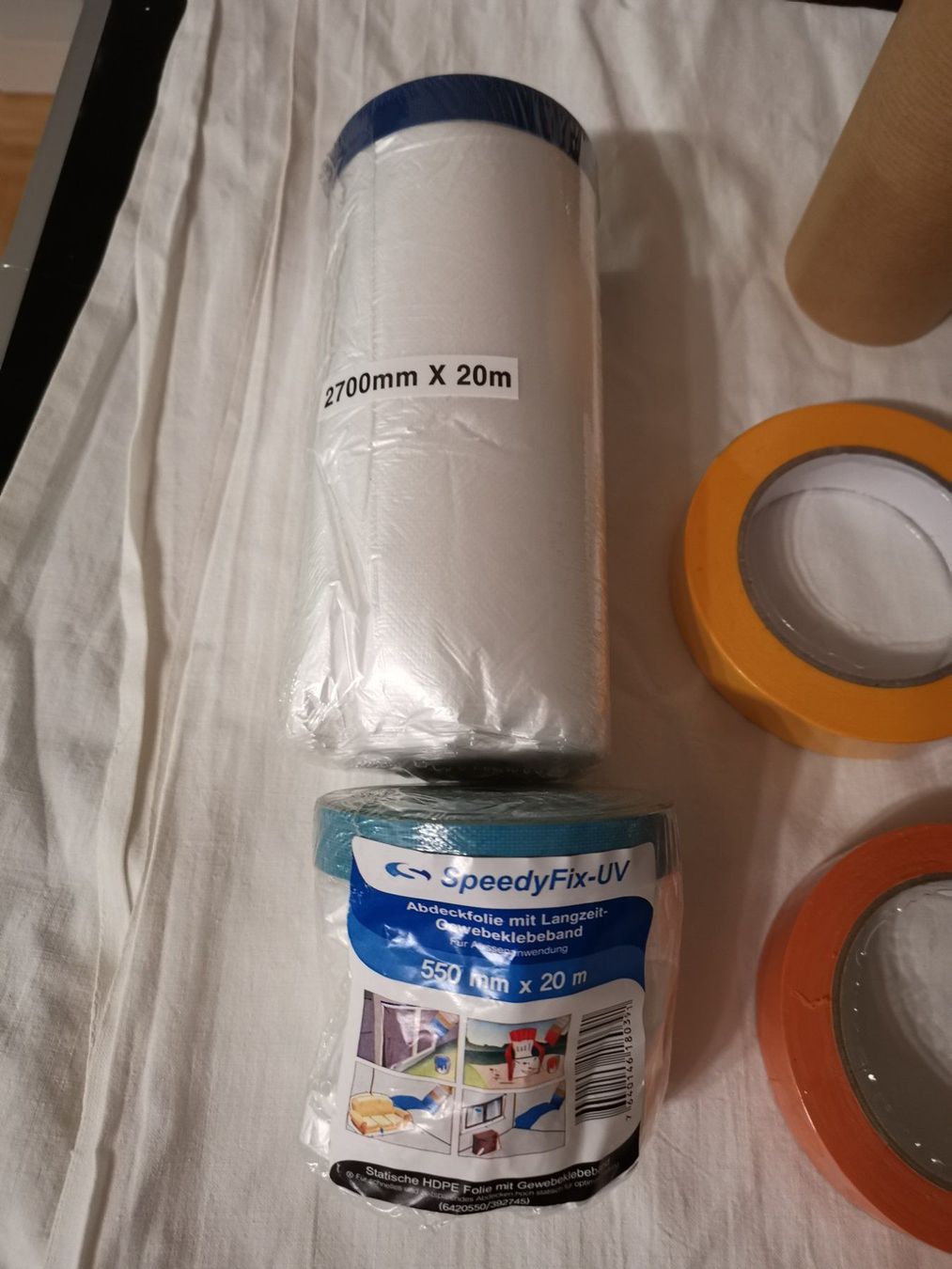 Farben: Maler Abdeckset Neu! – Neu (gemäss Beschreibung) aus Goldach von Top-Shops 1