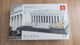 Wange Lincoln Memorial Klemmbausteinset neu in OVP
