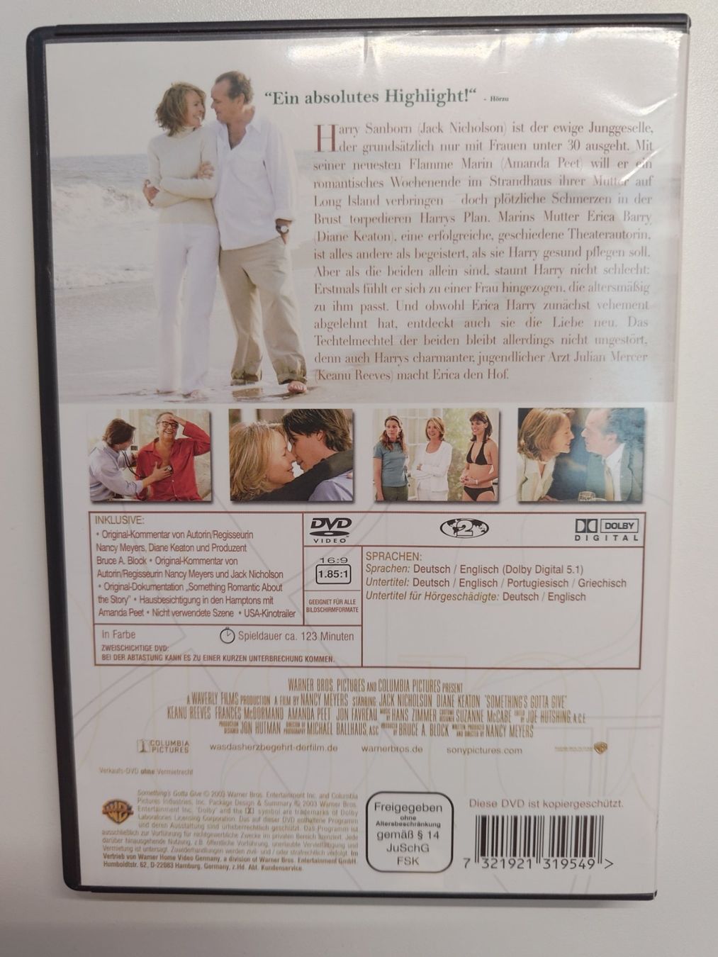 Tutti i DVDs: Was das Herz begehrt – Usato da Liestal venduto da Kratzilla 2
