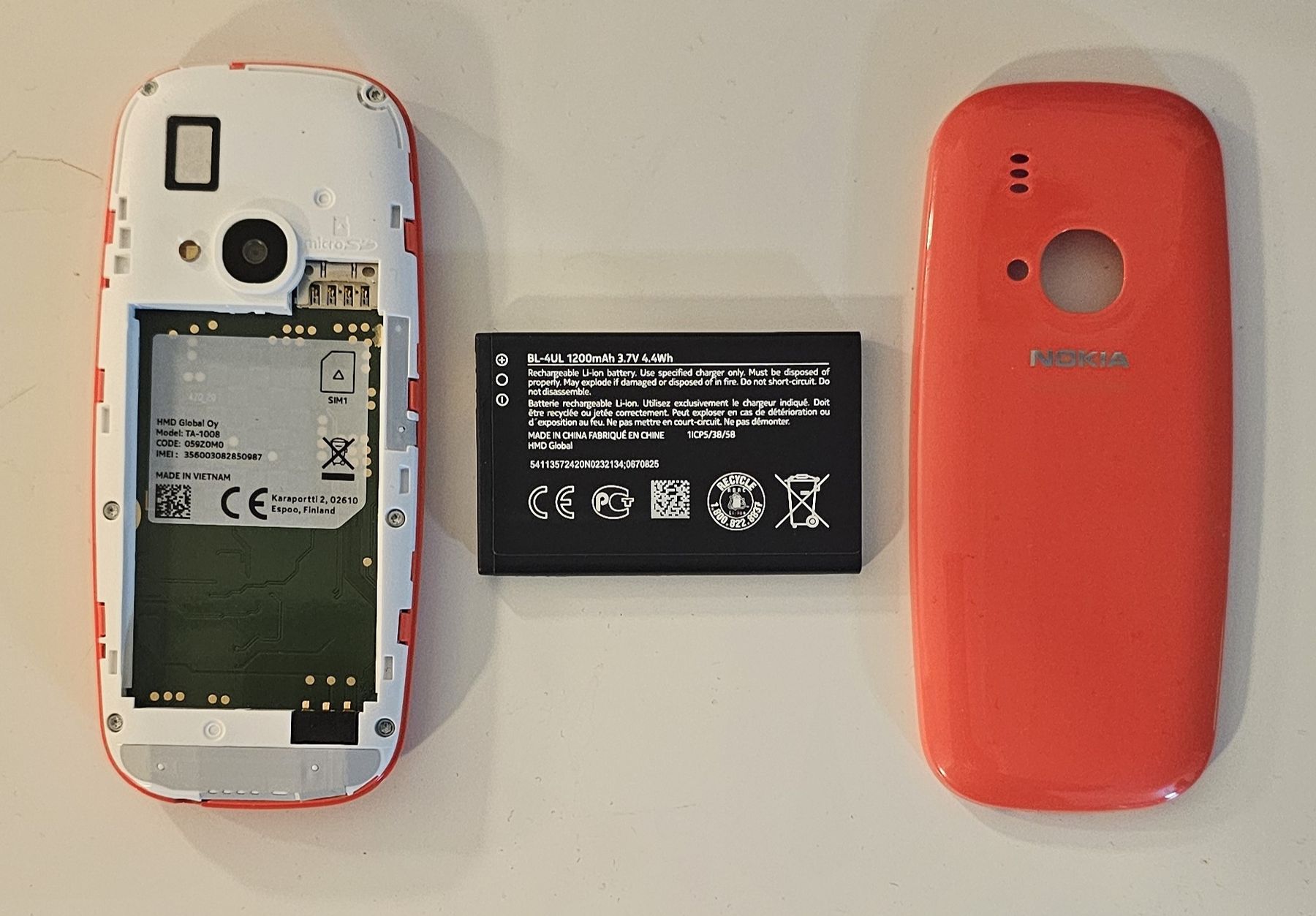 Nokia Telefoni cellulari / Smartphones: Nokia 3310, rot, 2017 – Nuovo (secondo la descrizione) da Staffelbach venduto da Ddado01 7