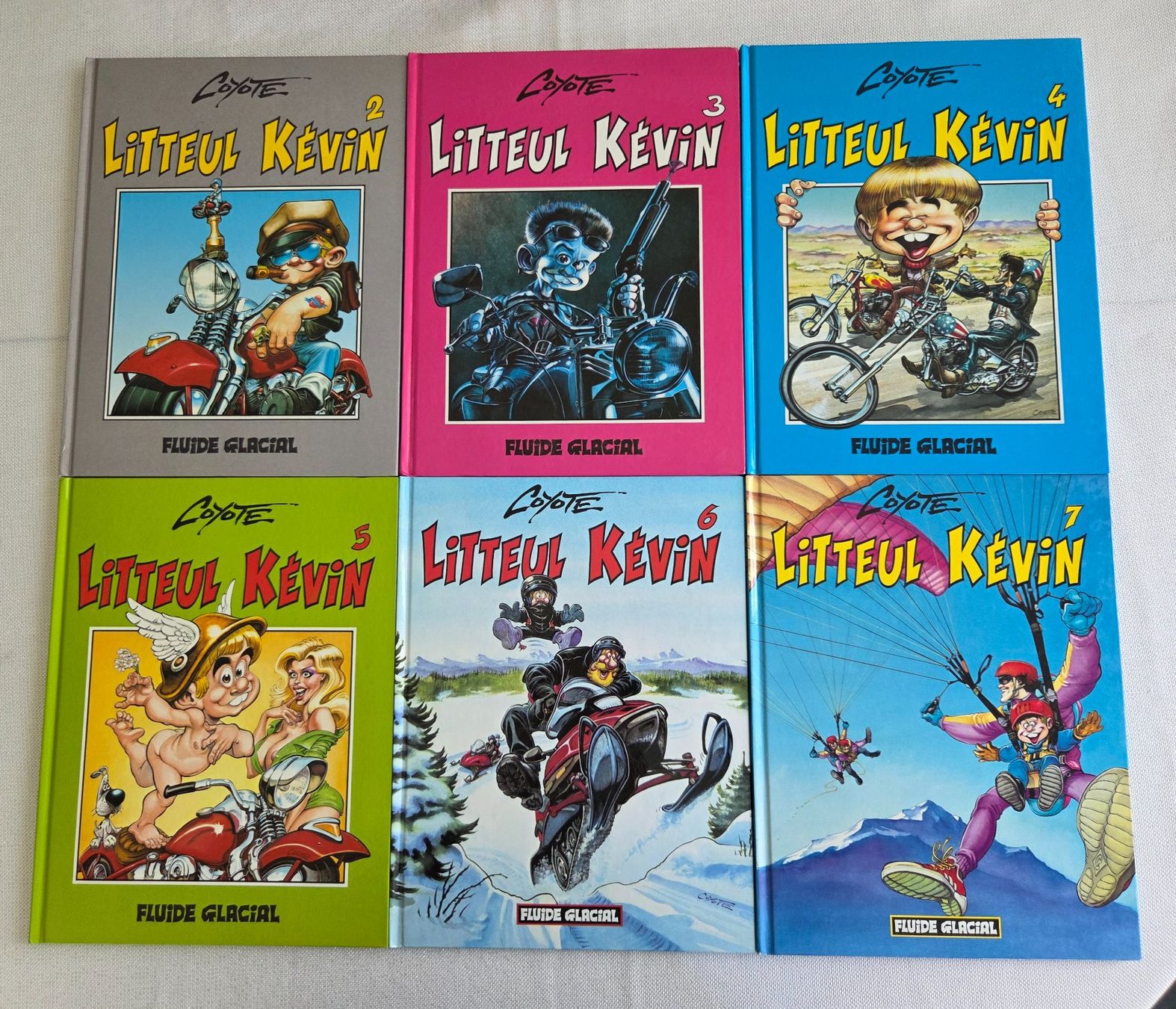 Fumetti: BD Lot 6 BD Litteul Kevin EO (TBE) – Usato da Palézieux-Village venduto da magic1980