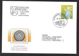 Sonderbrief S 1521 Sechseläuten Zunft St Niklaus Zürich 1991