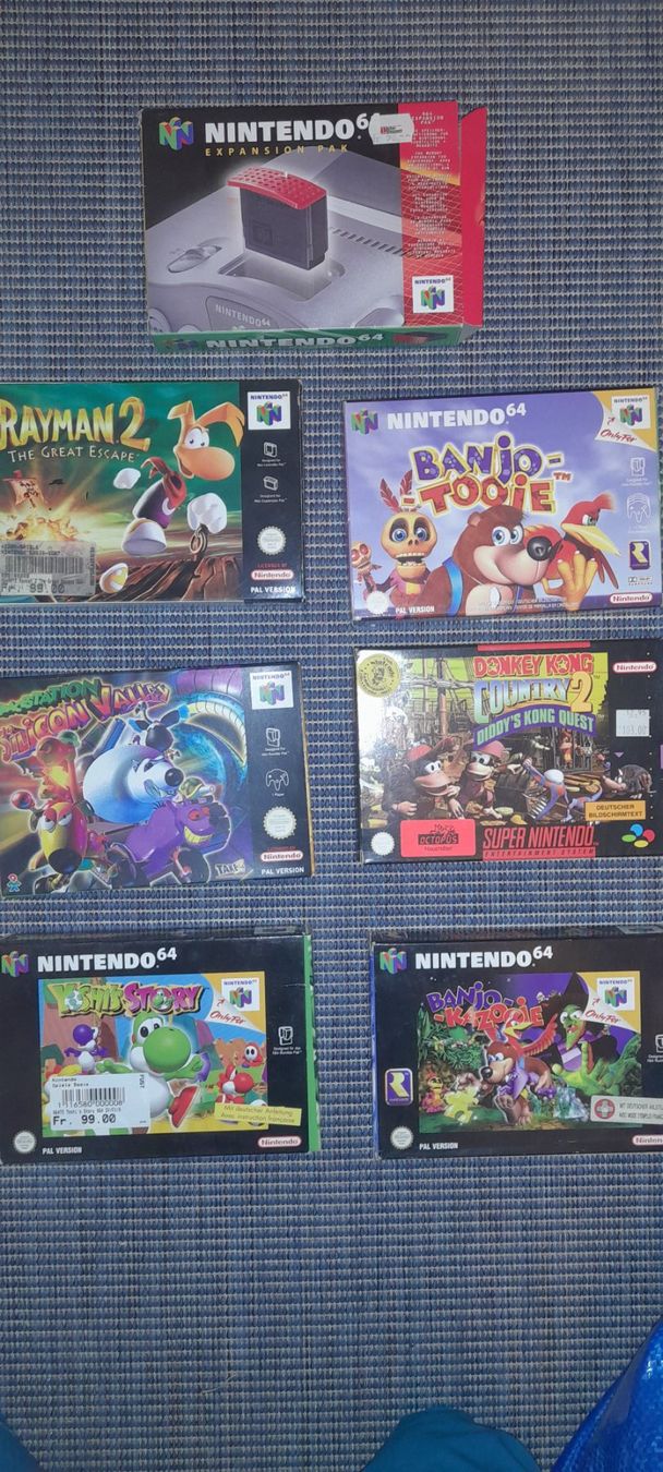 Nintendo Console: Console N64 avec 9 jeux – Usato da Gals venduto da Ben-j 5