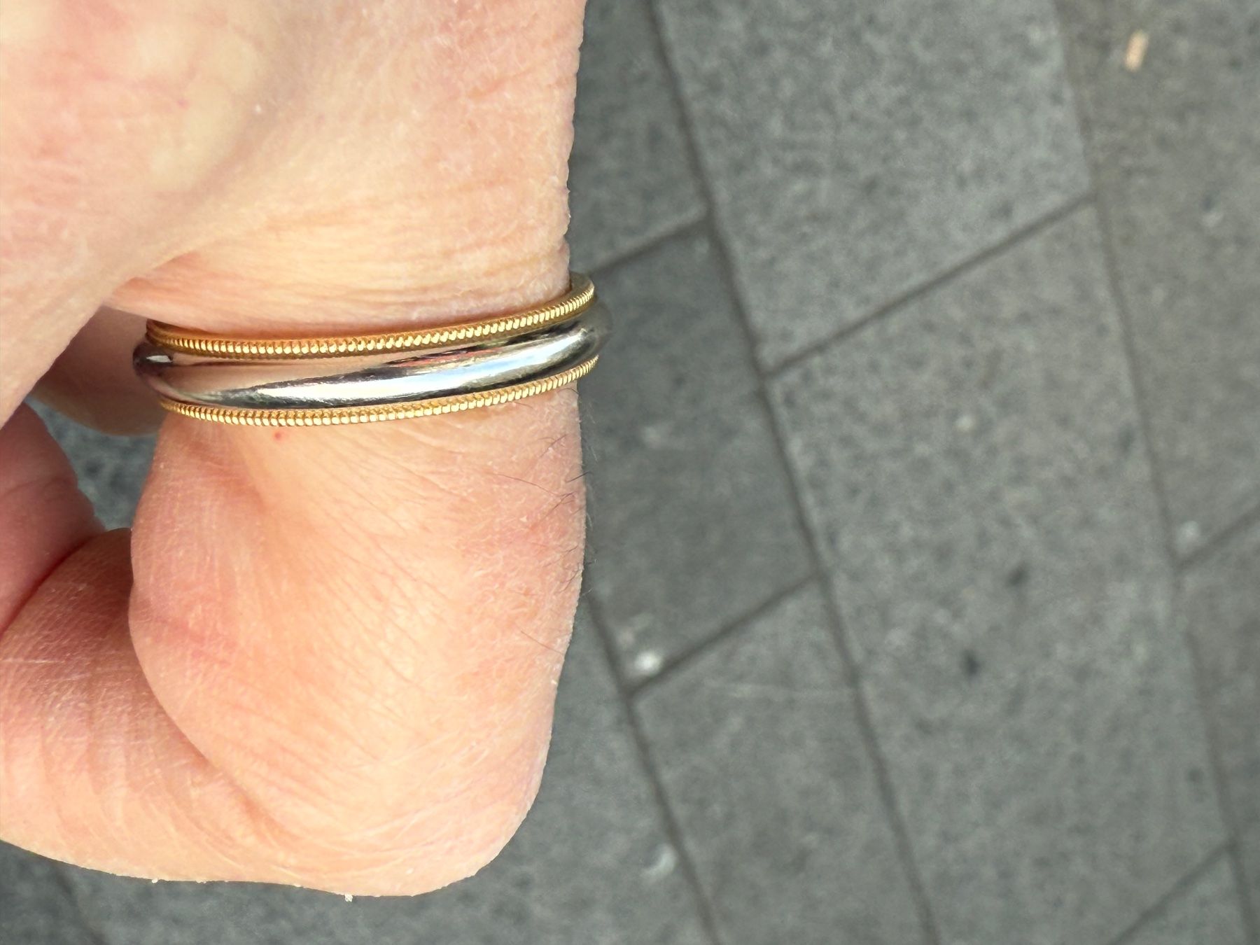 Tiffany & Co. Bagues: Tiffany Gold und Platin Ring – D'occasion à Allschwil par Figidindia