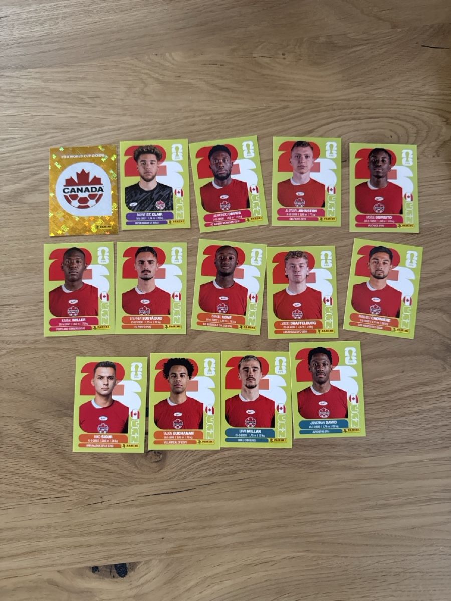 Panini Carte collezionabili: Panini Klebe Bilder Wm 2026 Canada – Nuovo (secondo la descrizione) da Gamsen venduto da Lionel321