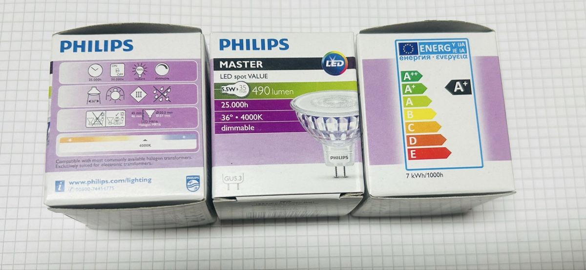 Philips Lampade: [NEU]: Philips MASTER LED Spot 5.5W – Nuovo e nell'imballaggio originale da Arni AG venduto da CreaFlex 1