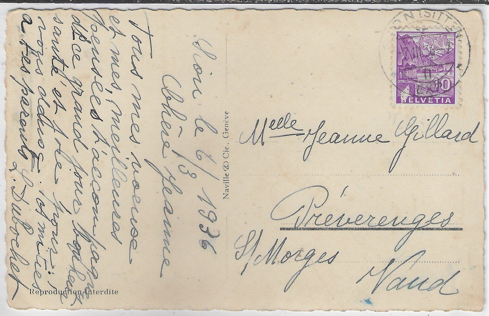 Cartes postales: Sion  - Vue generale – D'occasion à Ettingen par Kartenplanet 1