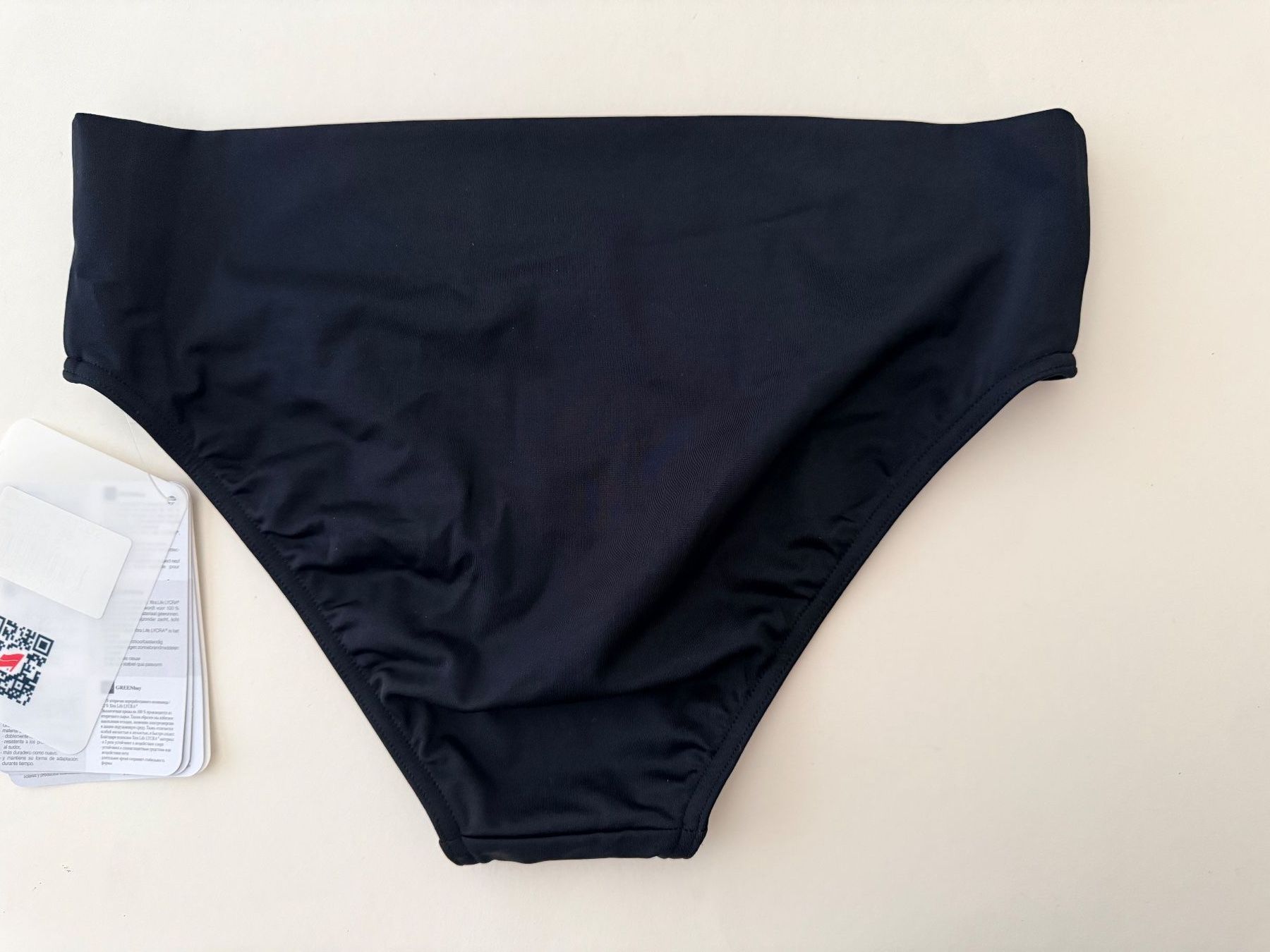 S.Oliver Costumi da bagno & Bikini: s. OLIVER, Bikini-Slip, Grösse 48, Farbe Schwarz – Nuovo e nell'imballaggio originale da Rudolfstetten venduto da gst_g7xl