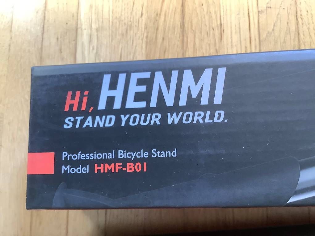 Cavalletti per biciclette: Fahrradständer Veloständer Henmi HMF-B01 – Nuovo e nell'imballaggio originale da Männedorf venduto da clemenco