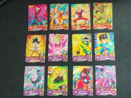 12 DragonBall Karten von Holo Rare bis Ultra Rare  2017 (2)