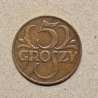 Pologne - 1935 - 5 groszy (TTB/SS)