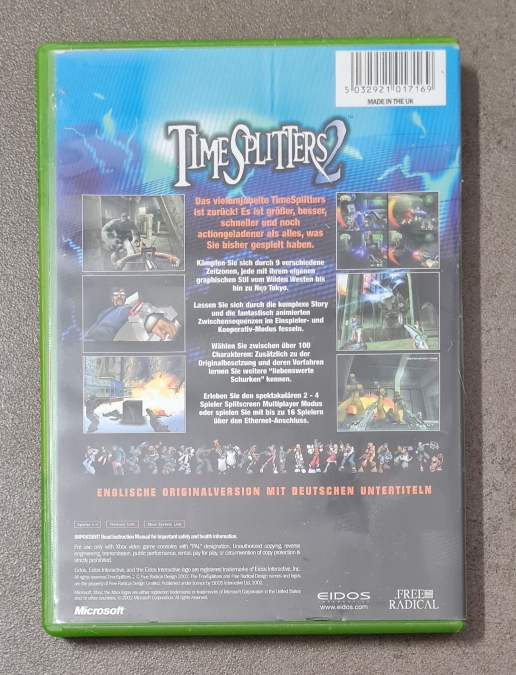 Giochi: XBOX CLASSIC TIME SPLITTERS 2 – Usato da Birsfelden venduto da Dealgoenner24 1