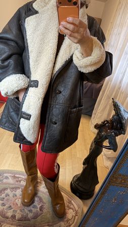Lammfelljacke Echt Lammfell Vision