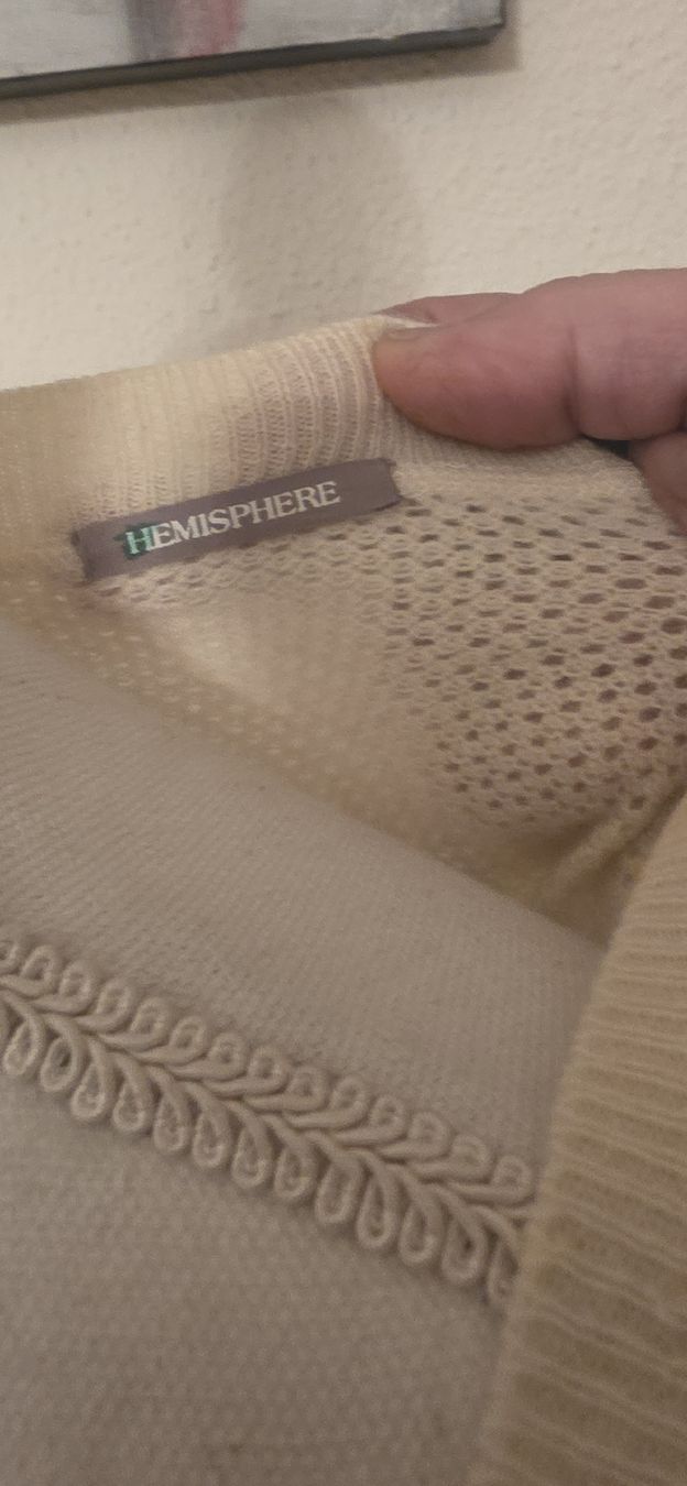 Hemisphere Maglioni & Felpe: Hemisphere Kaschmir Pullover Damen Beige Grösse 36 – Usato da St. Gallen venduto da mania03 2