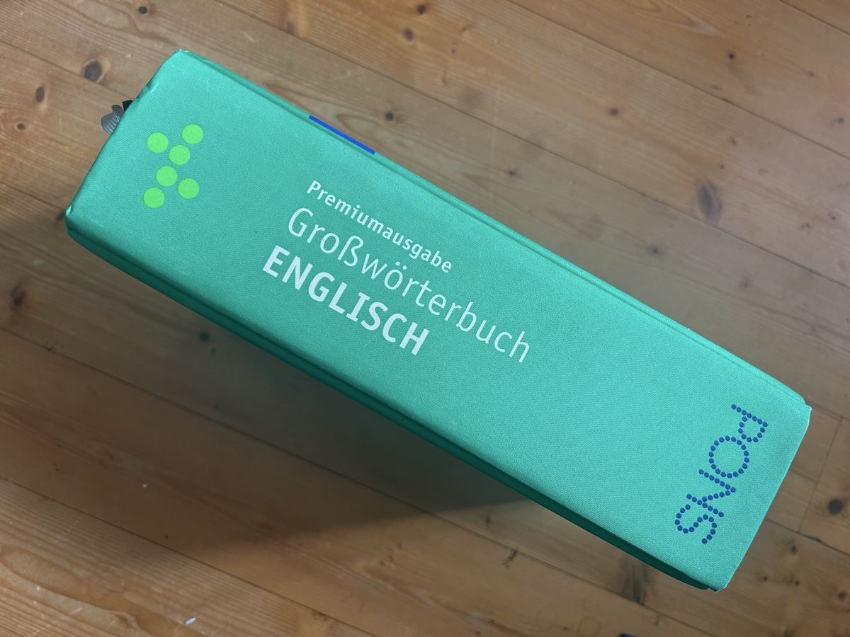 Libri: PONS Grosswörterbuch Englisch – Usato da Himmelried venduto da rasmus67 2
