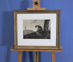 Joseph Uhl 1877-1945, Radierung, "Ricordo", handsigniert