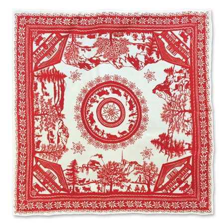 Seidenfoulards, Foulards,  100% Seide