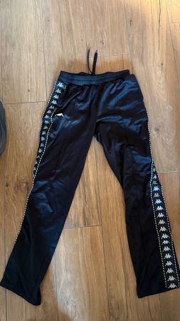 Kappa Jogginghose Schwarz Grösse S