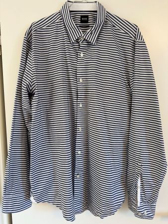 Hemd Hugo Boss gestreift Grösse Slim-Fit