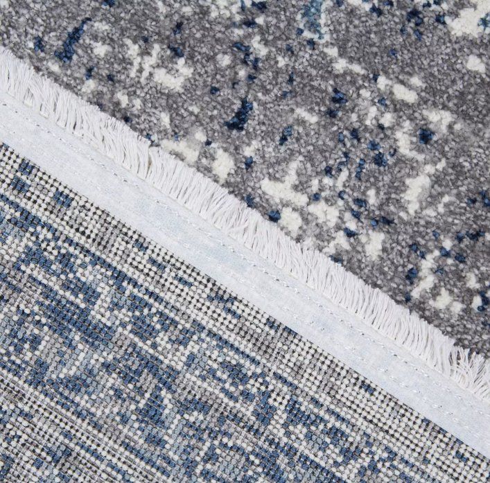 Teppiche: Webteppich Marcus 3 - Hellblau/Creme/Grau -160x230 cm - neu – Neu und originalverpackt aus Wetzikon ZH von Mexmarex 2