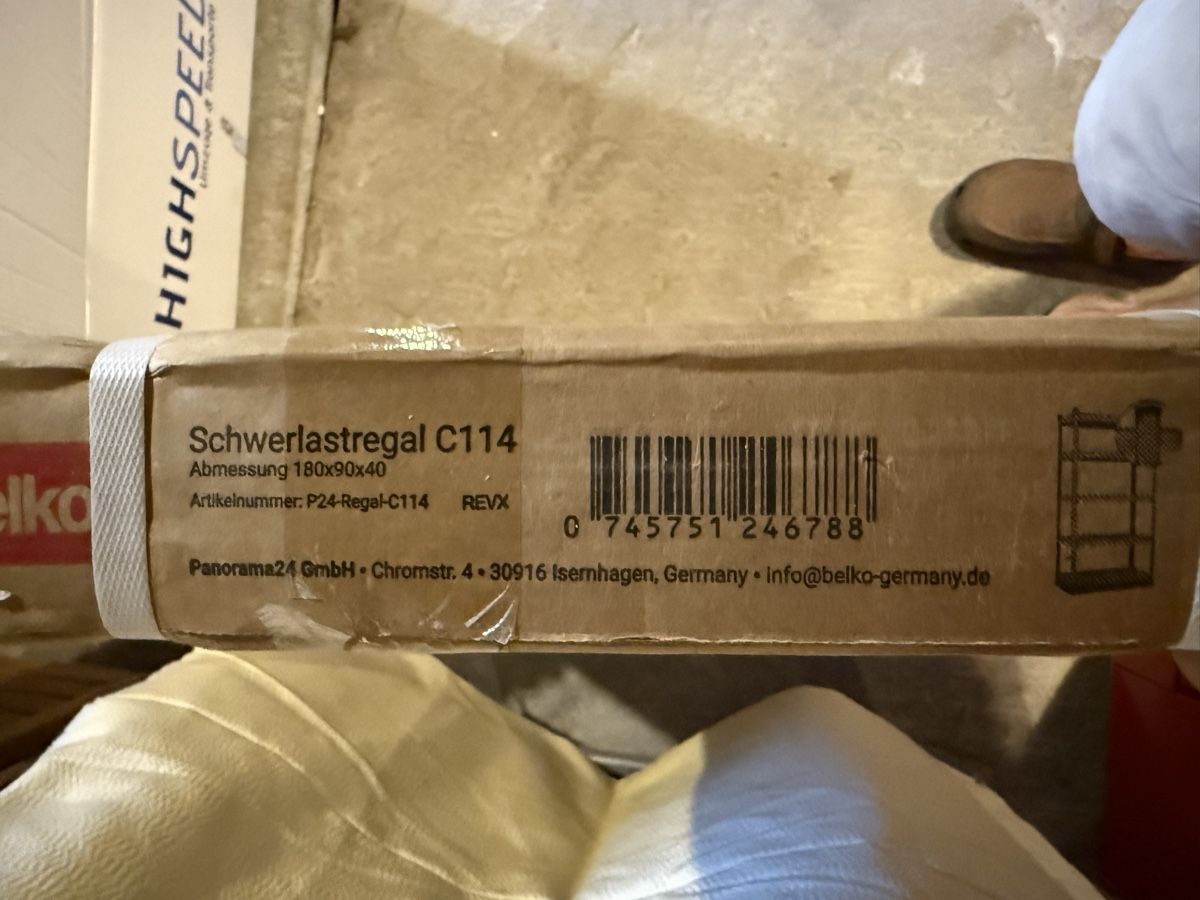 Regale: Metallgestell / robust – Neu und originalverpackt aus Staefa von cfschaer 1