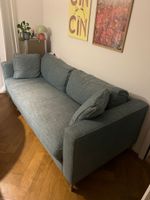 Modernes Sofa in türkis-grau